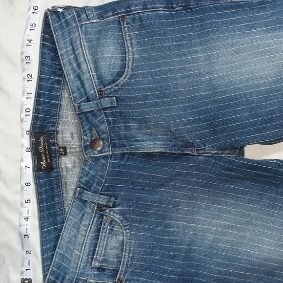 Agave Denim Pin Stripped Jeans - Picture 4 of 7